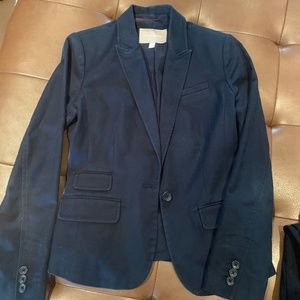 Banana Republic navy blazer, lined, EUC